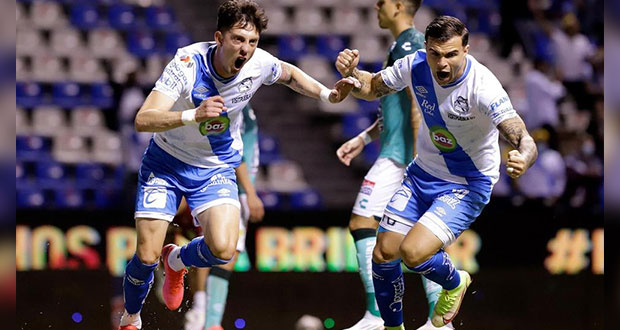 Puebla gana 2-1 a León y saltará con ventaja para la vuelta