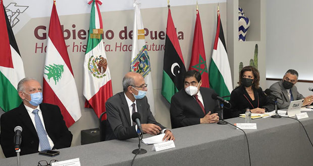 Puebla y países árabes impulsan intercambio económico y cultural