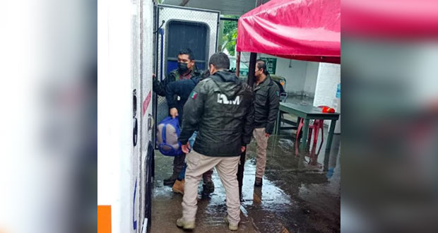 Rescatan a 36 migrantes transportadas en ambulancia de Tabasco