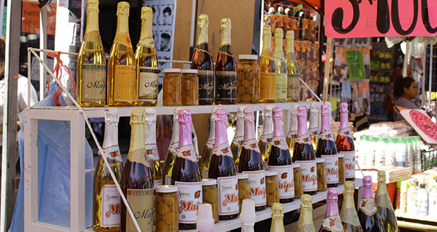 Sidra rosada, de pera y durazno de Zacatlán, para el brindis navideño