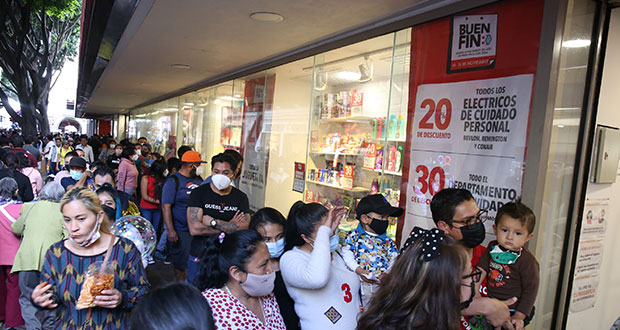 Ventas en centros comerciales de Puebla, con alza de 30% por Buen Fin