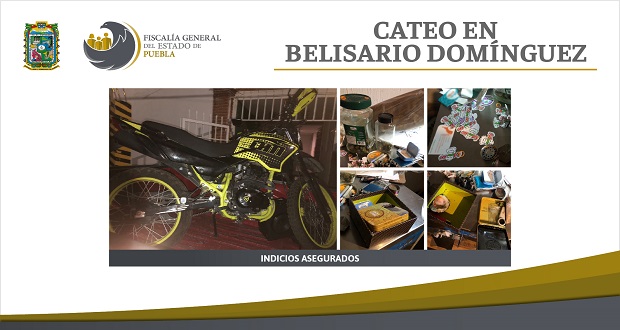 Catean domicilio en la Belisario Domínguez y hallan droga
