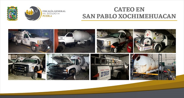 Fiscalía asegura 8 pipas en domicilio tras nuevo cateo en Xochimehuacan