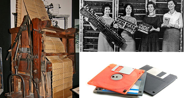 Evolución de los dispositivos de almacenamiento de datos