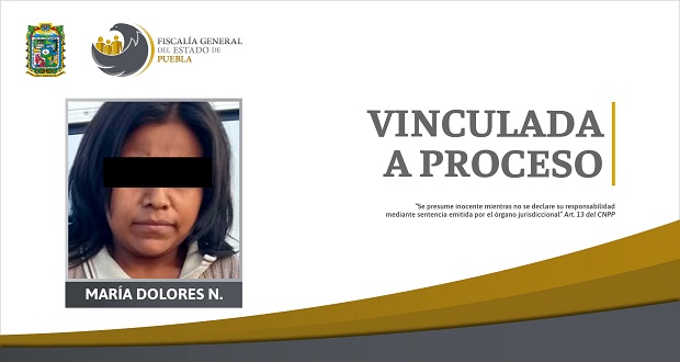 Mujer va a prisión por asesinar a su hija de 1 año en Ocoyucan
