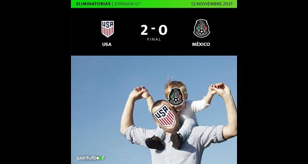 Memes tras derrota de México ante Estados Unidos