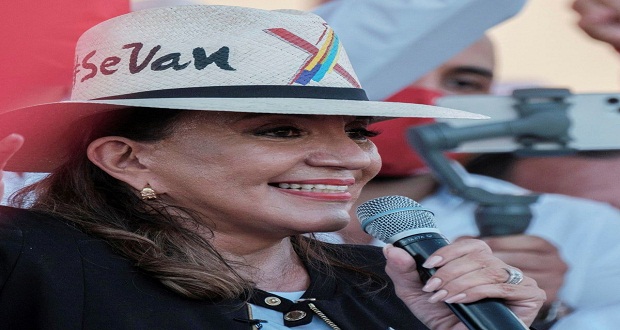 Con el 53%, Xiomara Castro sería la 1ra mujer presidente de Honduras