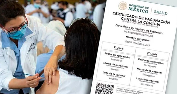 ¿Errores en tu certificado de vacunación? Checa cómo corregirlos