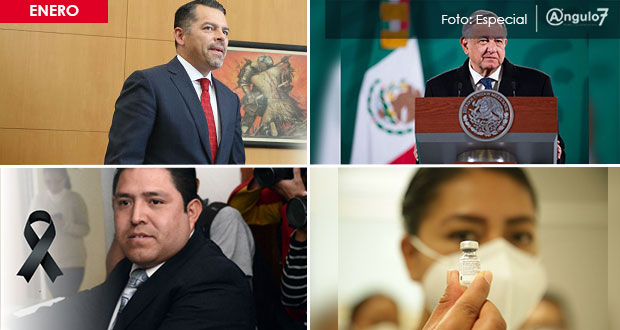 Anuario 2021: en enero, llegan vacunas Covid a Puebla y muere Hilario Gallegos