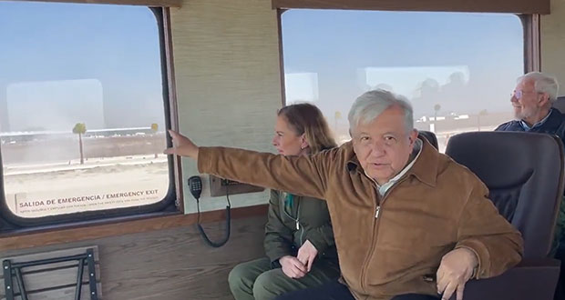 Al aeropuerto Felipe Ángeles, se podrá llegar por tren desde CDMX: AMLO