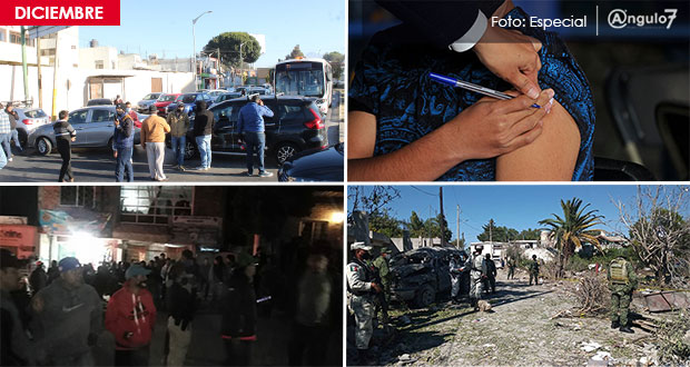 Anuario 2021: diciembre, explosiones por polvorín y cobro DAP en 44 municipios