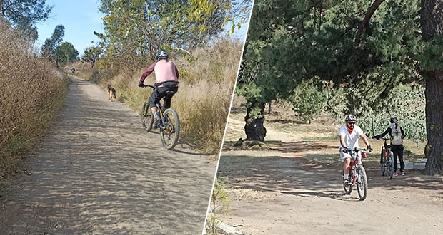Ciclistas del cerro Zapotecas piden a autoridades atención y reforestación