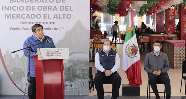 Con rehabilitación de mercado “El Alto”, inicia rescate de barrios