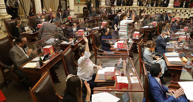 Congreso aprueba Ley estatal de Ingresos de Puebla por 104 mil 94 mdp; 9% más