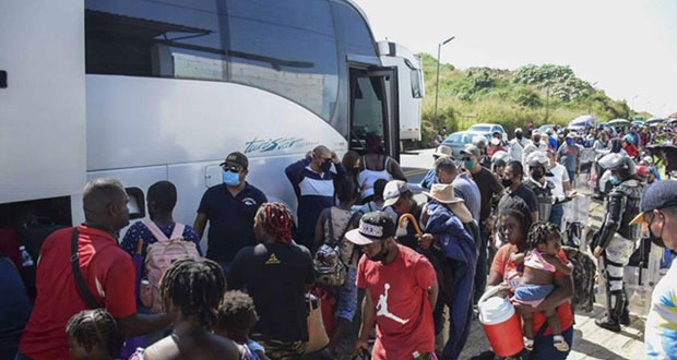 Desde San Martín, caos en la México-Puebla; caravana migrante la cierra