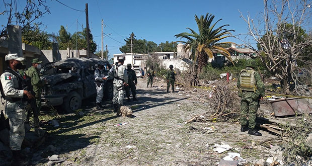 Guardia Nacional activa plan de apoyo por explosión en  Felipe Ángeles
