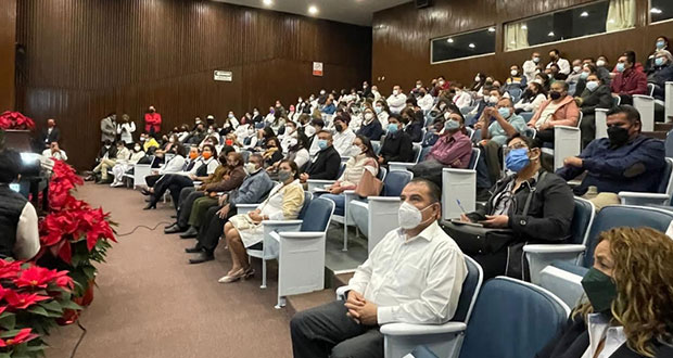 IMSS de Puebla sensibiliza a personal con foro sobre discapacidad