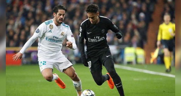 PSG contra Real Madrid en los octavos de Champions League