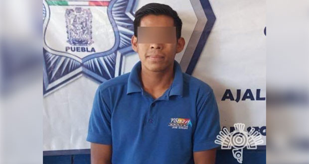 Policía Estatal de Ajalpan detiene a hombre en posesión de gas LP ilegal
