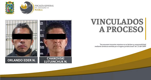 Procesan a dos varones por robo simple y agravado en Puebla capital