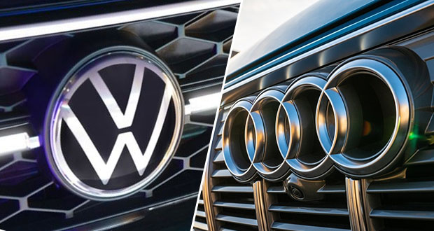Producción y exportación de VW cae 6.3% y 6.8%, la de Audi crece 20% y 21%