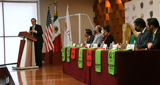 SRE y Club de Fútbol de Juárez impulsarán deporte en migrantes