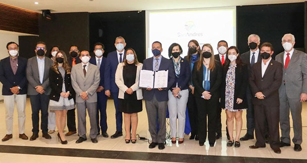 San Andrés Cholula realiza alianza con universidades
