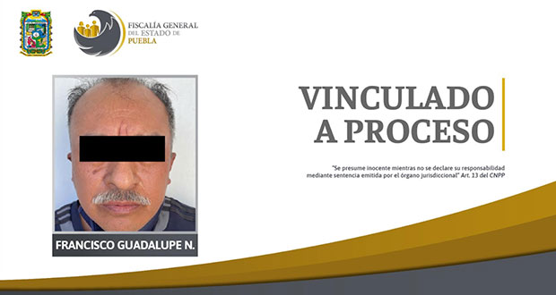 Sujeto va a prisión por violar a su hija de17 años en Puebla