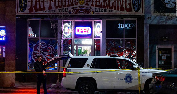 Tiroteo en Denver, Estados Unidos, deja 4 muertos y un oficial herido