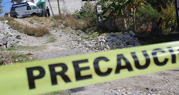 En Huejotzingo, hallan cadáver desollado; van 14 en febrero