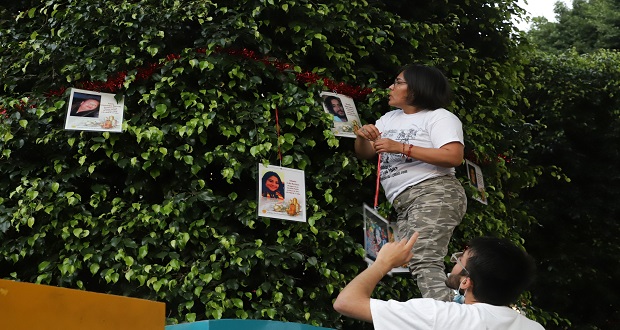 Para visibilizar desapariciones, Comuna permite reinstalar fotos de víctimas