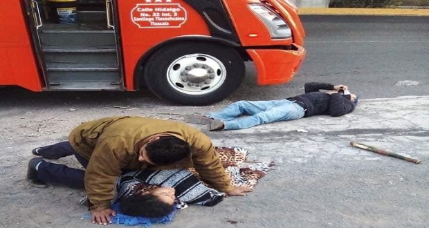Delincuentes asaltan y lesionan a pasajeros de ruta Altiplanos