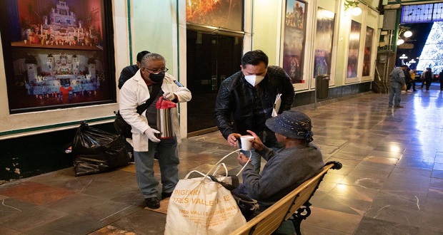 Dormitorio municipal de Puebla, con cupo para 35 personas