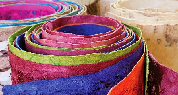 Papel Amate. Foto: Sectur