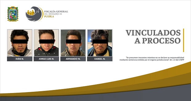 Cuatro sujetos van a prisión por secuestrar a poblano