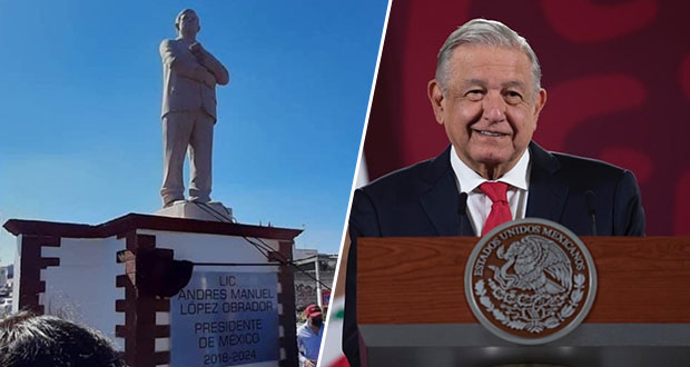 AMLO agradece a Atlacomulco, pero reitera que no quiere estatuas