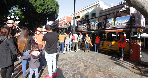 Ante Ómicron, turistas no cambian planes y visitan Puebla
