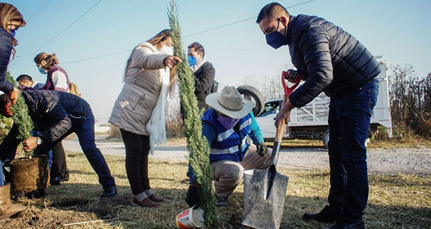 Arranca jornada de reforestación 2022 en San Rafael Comac