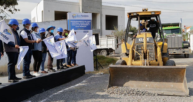 Ayuntamiento de San Andrés arranca con obras en escuelas y calles