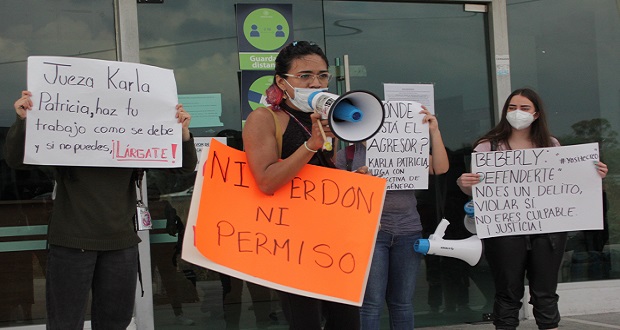 Protesta por liberación de Beverly Vega