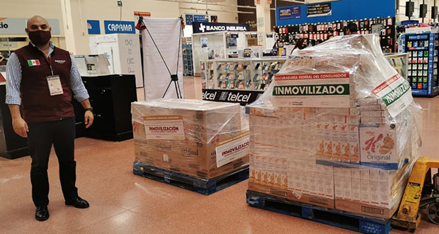 Cofepris y Profeco inmovilizan por etiquetado 380 mil piezas de producto kellosgg’s