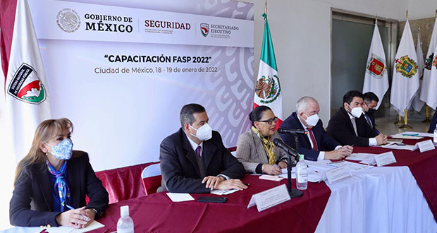 Con capacitación de SSPC a estados, inicia distribución del FASP de 2022