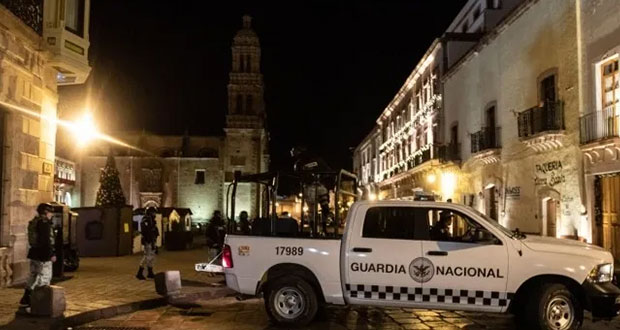 Dejan 10 cuerpos frente a Palacio de Zacatecas; SSPC refuerza