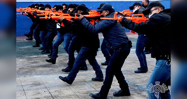 En 2021,  Secretaría de Seguridad Pública graduó a 865 nuevos policías