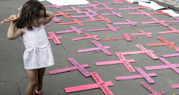 En 3 años, feminicidios dejaron huérfanos a 82 niños en Puebla