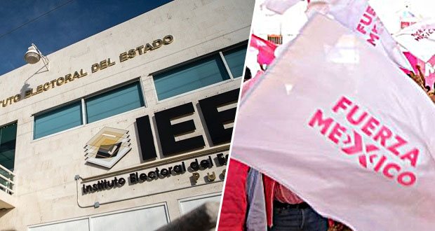 IEE rechaza dar a Fuerza Por México registro como partido local en Puebla