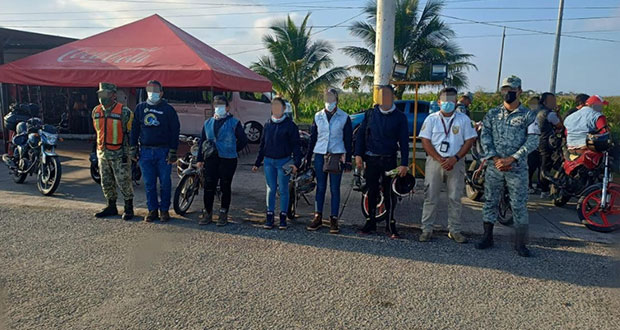 INM identifica a 8 migrantes cubanos que viajaban en motocicletas