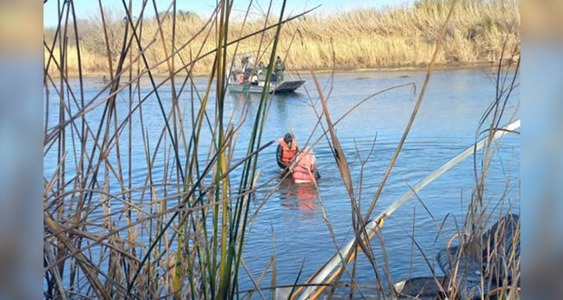 INM recupera cuerpo de niña migrante de aguas del río Bravo 