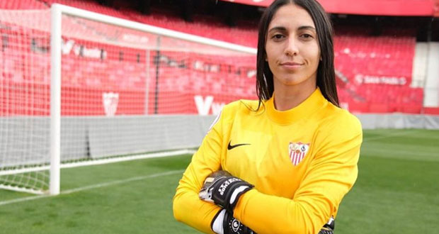Itzel González, la nueva portera mexicana del Sevilla
