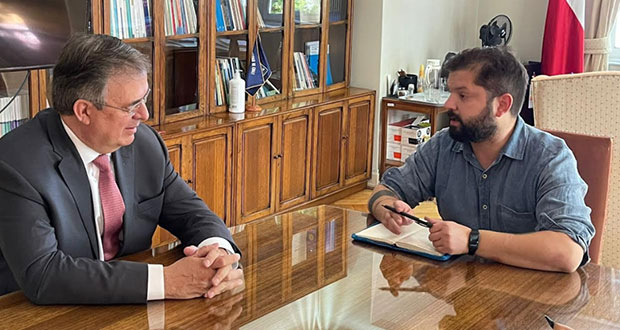 México acuerda alianza estratégica con gobierno de Boric en Chile